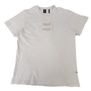 G-Star Raw Tape Detail Loose Fit Men's Gray Short‎ Sleeves T-shirt